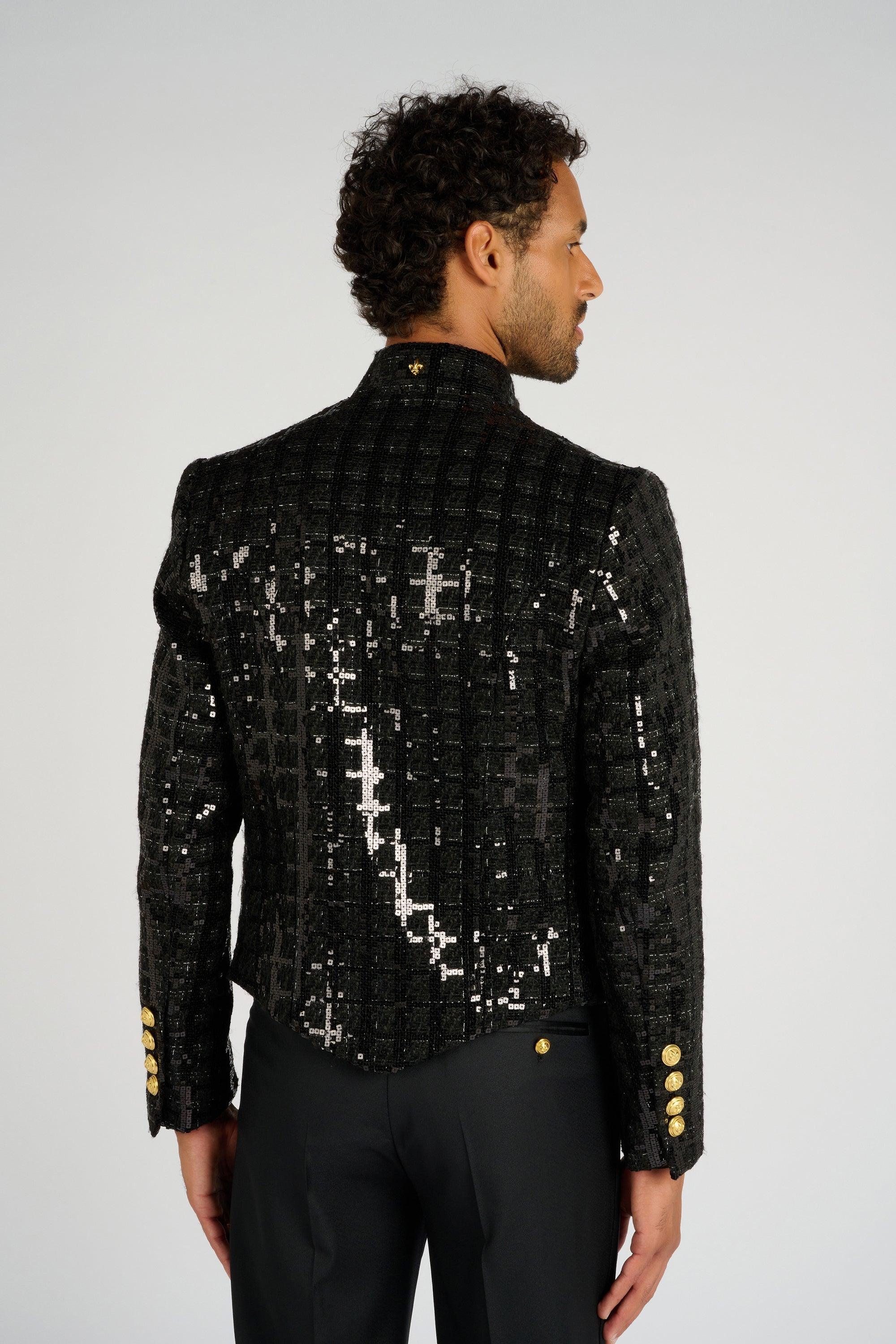 HUSSARD SEQUINS - Lords & Fools dandy, frenchstyle, menfashion, paris, parisianstyle, S24, suit, SUMMER 2024, tailoring